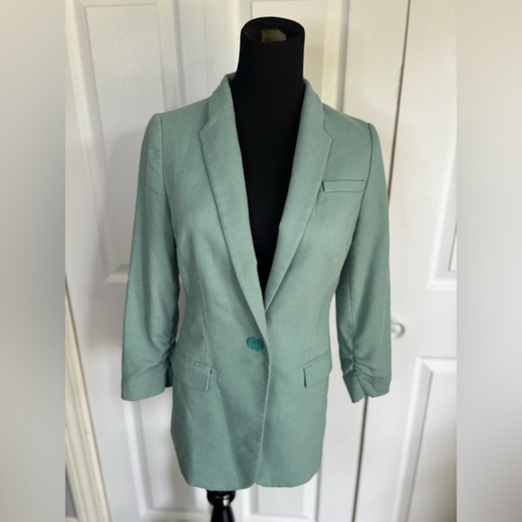 The Limited Jackets & Blazers - The Limited Collection Women's XS Teal Blazer